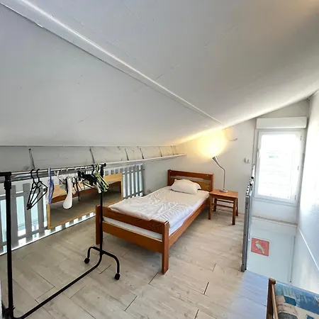 ヴィラ 50m De La Plage, Adorable Maison Climatisee 2 5 Couchages Parking Privatif Lrvm52