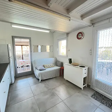 50m De La Plage, Adorable Maison Climatisee 2 5 Couchages Parking Privatif Lrvm52 ヴィラ ポルティラーニュ