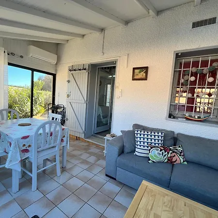 50m De La Plage, Adorable Maison Climatisee 2 5 Couchages Parking Privatif Lrvm52 ポルティラーニュ