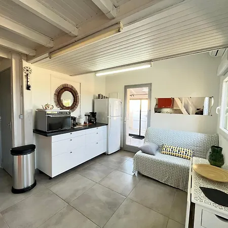 50m De La Plage, Adorable Maison Climatisee 2 5 Couchages Parking Privatif Lrvm52 ヴィラ